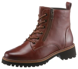 Schnrstiefelette KENT Gr. 5 (38), braun (cognac) Damen Schuhe mit Profilsohle