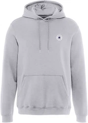 CONVERSE Sweatshirt Chuck GO-TO CHUCK TAYLOR PATCH HOODIE blau/graumeliert/bordeaux/wei/grau