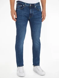 Slim-fit-Jeans Bleecker , Herren, Gr. 40, Lnge 34, blau (oregon indigo), Jeans, Obermaterial: 95% Baumwolle, 3% Elastomultiester, 2% Elasthan, casual, schmal lang, Jeans, mit Baumwoll-Denim Stretch, extra bequem