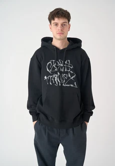 Cleptomanicx Kapuzensweatshirt Quick mit Frontprint