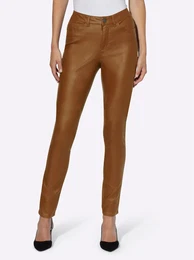 Rhrenhose Gr. 19, Kurzgren, braun (cognac) Damen Hosen
