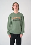 Cleptomanicx Sweatshirt Tape grn