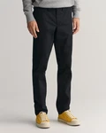 GANT Chinohose SLIM TWILL CHINOS schwarz