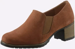 Hochfrontpumps Gr. 39, braun (cognac) Damen Schuhe