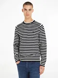 Neue Kollektion gestreifter Pullover image