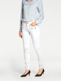 Push-up-Jeans Gr. 23, Kurzgren, wei Damen Jeans