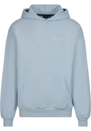 Kapuzensweatshirt Herren JM231-018-02 SJ Script Logo Back Artwork Hoodie , Herren, Gr. M, blau (light blau), 100% Baumwolle, bedruckt, Langarm, Sweatshirts