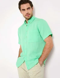 Kurzarmhemd Style DAN Gr. XL, Normalgren, grn (hellgrn) Herren Hemden