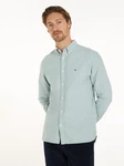 TOMMY HILFIGER Hemd 'HERITAGE' grün