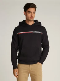 Hoodie CHEST STRIPE HOODY Gr. S, schwarz (black) Herren Sweatshirts