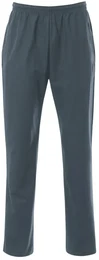 Jerseyhose Freizeithose aus 100% Baumwolle , Damen, Gr. L, US-Gren, grau (anthrazit), 100% Baumwolle, casual, Hosen