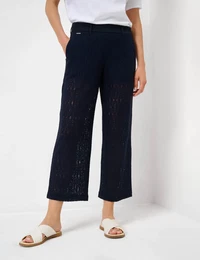 5-Pocket-Hose Style MAINE S Gr. 44, Normalgren, blau (navy) Damen Hosen