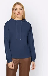 Sweatshirt Gr. 38, blau (dunkelblau) Damen Sweatshirts