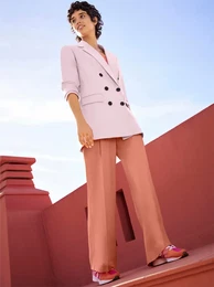Jackenblazer INSPIRATIONEN Blazer Gr. 36, rosa (hellros) Damen Blazer