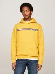 Hoodie CHEST STRIPE HOODY , Herren, Gr. M, gelb (city gelb), Sweatware, Obermaterial: 64% Baumwolle, 36% Polyester, casual, Langarm, Sweatshirts