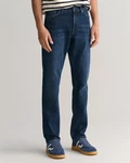 Gant Slim-fit Jeans SLIM GANT JEANS Blau/Dunkelblau