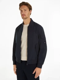 Blouson RECYCLED BOMBER , Herren, Gr. XXXL, blau (desert sky), Web, Obermaterial: 100% Polyester, casual, Langarm elastischer Bund, Jacken