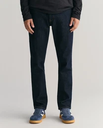 Slim-fit-Jeans SLIM JEANS , Herren, Gr. 32, Lnge 34, blau (dunkelblau), Denim/Jeans, Obermaterial: 97% Baumwolle, 2% Polyester, 1% Elasthan, casual, slim fit, Jeans