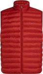 Tommy Hilfiger Steppweste PACKABLE RECYCLED VEST rot/schwarz magma