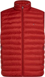 Steppweste PACKABLE RECYCLED VEST , Herren, Gr. L, rot (schwarz magma), Web, Steppware, Obermaterial: 100% Polyester. Futter: 100% Polyester. Wattierung: 100% Polyester, casual, regular fit normal, Westen, mit Logostickerei