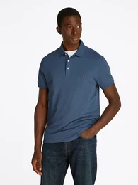 Poloshirt 1985 SLIM POLO , Herren, Gr. XXXL, blau (aegean sea), Piquu00e9, Obermaterial: 96% Baumwolle, 4% Elasthan, Basic, slim fit, Kurzarm eingesetzt Bndchen, Shirts, aus leicht strukturiertem Piqu-Material