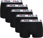 FILA Herren Boxer Shorts 5er Pack schwarz