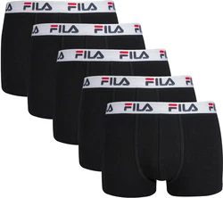 FILA Herren Boxer Shorts 5er Pack schwarz