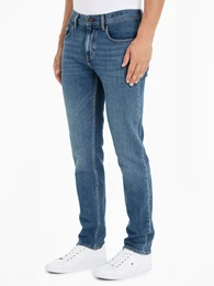 Straight-Jeans STRAIGHT DENTON STR CREST INDIGO , Herren, Gr. 30, Lnge 32, blau (otto blau), Denim/Jeans, Obermaterial: 99% Baumwolle, 1% Elasthan, casual, Jeans