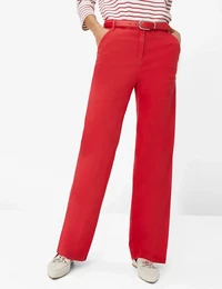 5-Pocket-Hose Style MAINE Gr. 48K (24), Kurzgren, rot Damen Hosen