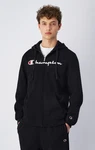Champion Authentic Athletic Apparel Sweatjacke Hooded Full Zip Sweatshirt (Kapuzensweatjacke) schwarz/weiß