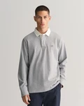 Gant Rugbyshirt REG SHIELD HEAVY RUGGER grau