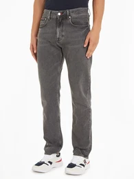 5-Pocket-Jeans REGULAR MERCER STR GIFFORD IND , Herren, Gr. 34, Lnge 34, grau (leon grau), Denim/Jeans, Obermaterial: 99% Baumwolle, 1% Elasthan, casual, regular fit knchellang, Jeans