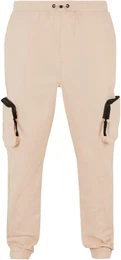 Jogginghose Herren SJ Ripstop Track Sweat Pants , Herren, Gr. M, US-Gren, beige, 100% Baumwolle, unifarben, slim fit, Hosen
