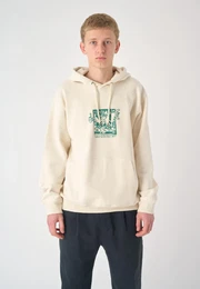 Kapuzensweatshirt Early Birds , Herren, Gr. L, blau (raw), 100% Baumwolle, bedruckt, casual, normal, ohne Ausschnitt, Langarm, Sweatshirts, mit tollem Frontprint