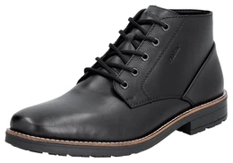 Schnrstiefelette , Herren, Gr. 44, schwarz, Leder, unifarben, klassisch, Schuhe, Schnrboots, Business-Schnrer, Stiefelette mit weicher Decksohle