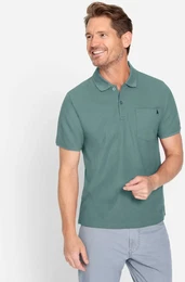 Poloshirt CATAMARAN Kurzarm-Shirt Gr. 52/54, grn (jade), Herren, 60% Baumwolle, 40% Polyester, unifarben, Shirts