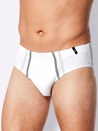 Slip WSCHEPUR Gr. 6, wei, Herren, 100% Baumwolle, Unterhosen