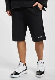 Stoffhose Herren JM231-002-02 SJ Script Logo Terry Shorts , Herren, Gr. XXL, US-Gren, schwarz, 100% Baumwolle, normal, Hosen