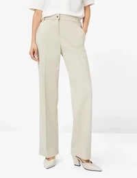 5-Pocket-Hose Style MAINE Gr. 34K (17), Kurzgren, beige Damen Hosen