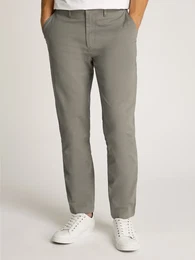 Chinohose WCC DENTON CHINO ESSENTIAL TWIL , Herren, Gr. 36, Lnge 34, grau (hydrogen grau), Twill, Obermaterial: 97% Baumwolle, 3% Elasthan, Hosen