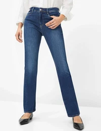 5-Pocket-Jeans Style ANA Gr. 44K (22), Kurzgren, grau (stein) Damen Jeans