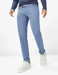 5-Pocket-Hose Style CADIZ , Herren, Gr. 38, Lnge 34, blau, 97% Baumwolle, 3% Elasthan, Hosen