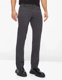 5-Pocket-Hose Style COOPER Gr. 42, Lnge 30, grau Herren Hosen