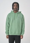 Cleptomanicx Kapuzensweatshirt Sketch Gull grn