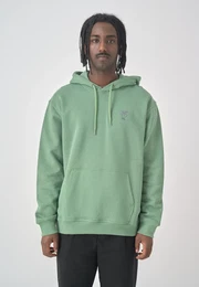 Kapuzensweatshirt Sketch Gull , Herren, Gr. XL, grn, 100% Baumwolle, bestickt, casual, normal, ohne Ausschnitt, Langarm, Sweatshirts, mit toller Stickerei auf der Brust