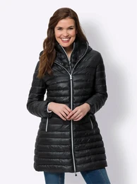 Steppjacke Gr. 46, schwarz Damen Jacken