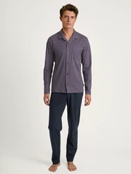 CALIDA Pyjama Relax Imprint rot