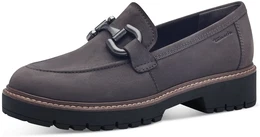 Slipper Gr. 40, grau (dunkelgrau) Damen Schuhe Blockabsatz, Halbschuh, Schlupfschuh mit Touch It-Ausstattung