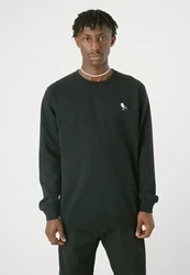 Cleptomanicx Sweatshirt Embro Gull schwarz