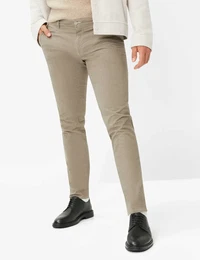 Chinohose Style FABIO , Herren, Gr. 36, Lnge 34, beige, 50% Baumwolle, 33% Polyester, 15% Viskose, 2% Elasthan, Hosen